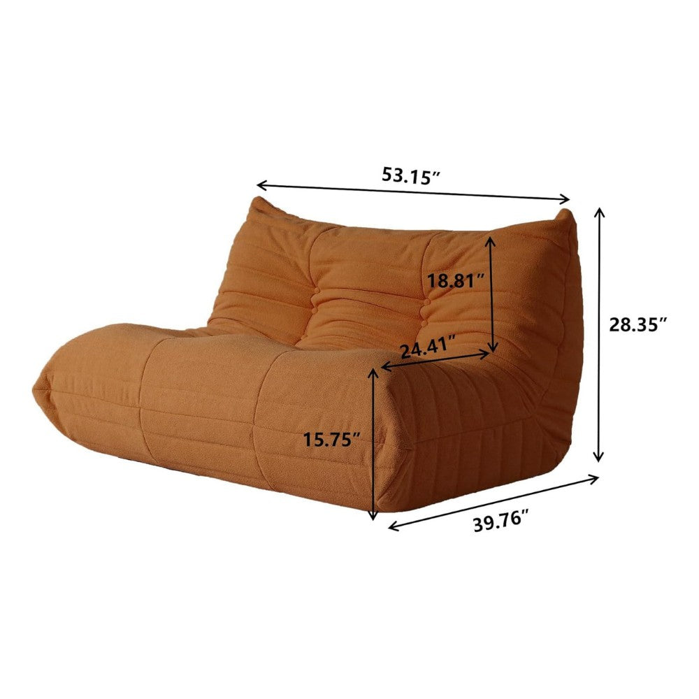 Muku Boucle Sofa Chair (Light Brown)
