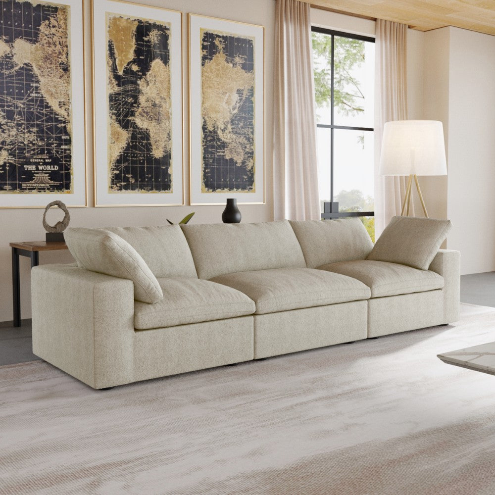 Solace Modular Boucle Sofa (Khaki)