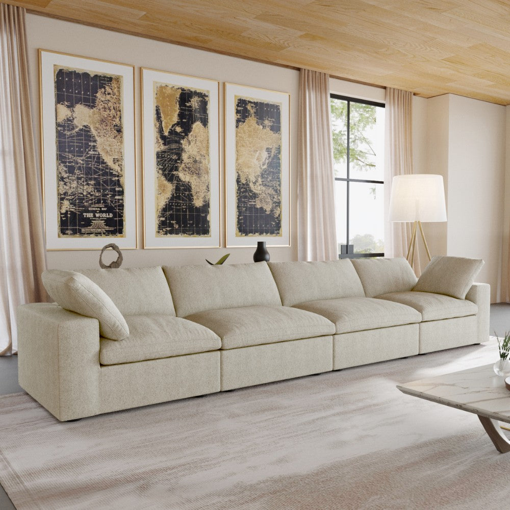 Solace Modular Boucle Sofa (Khaki)