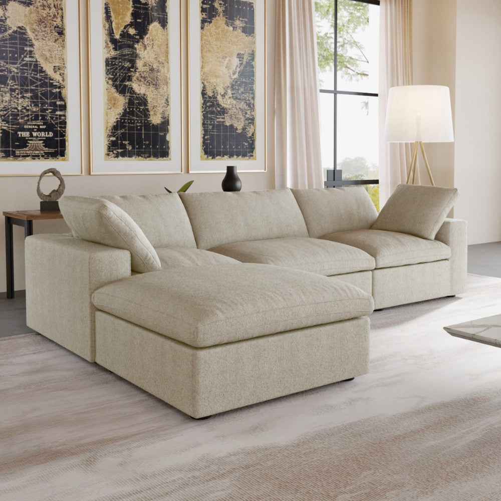 Solace Modular Boucle Sofa (Khaki)