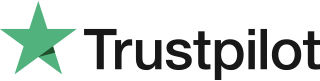 Trustpilot logo with a green star on a white background