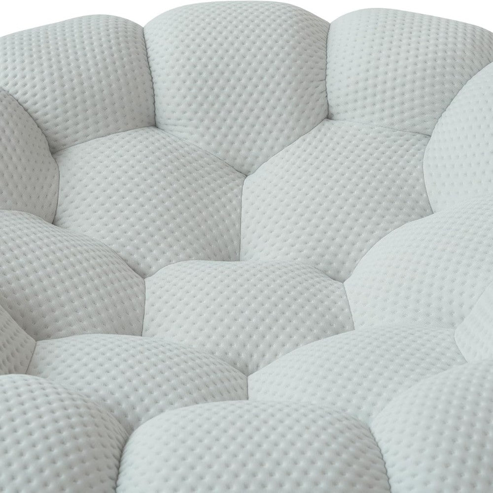 Mitsu Boucle Sofa (Light Grey)