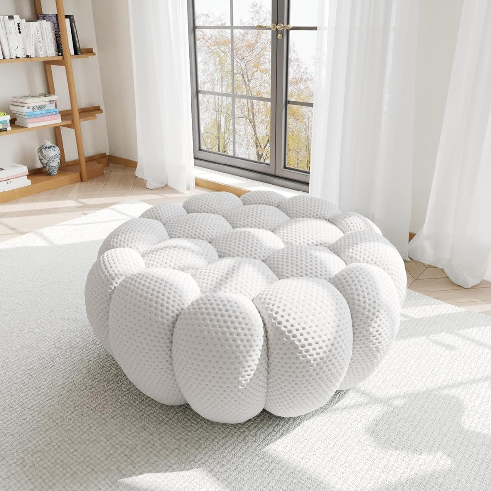 Mitsu Boucle Sofa (Light Grey)