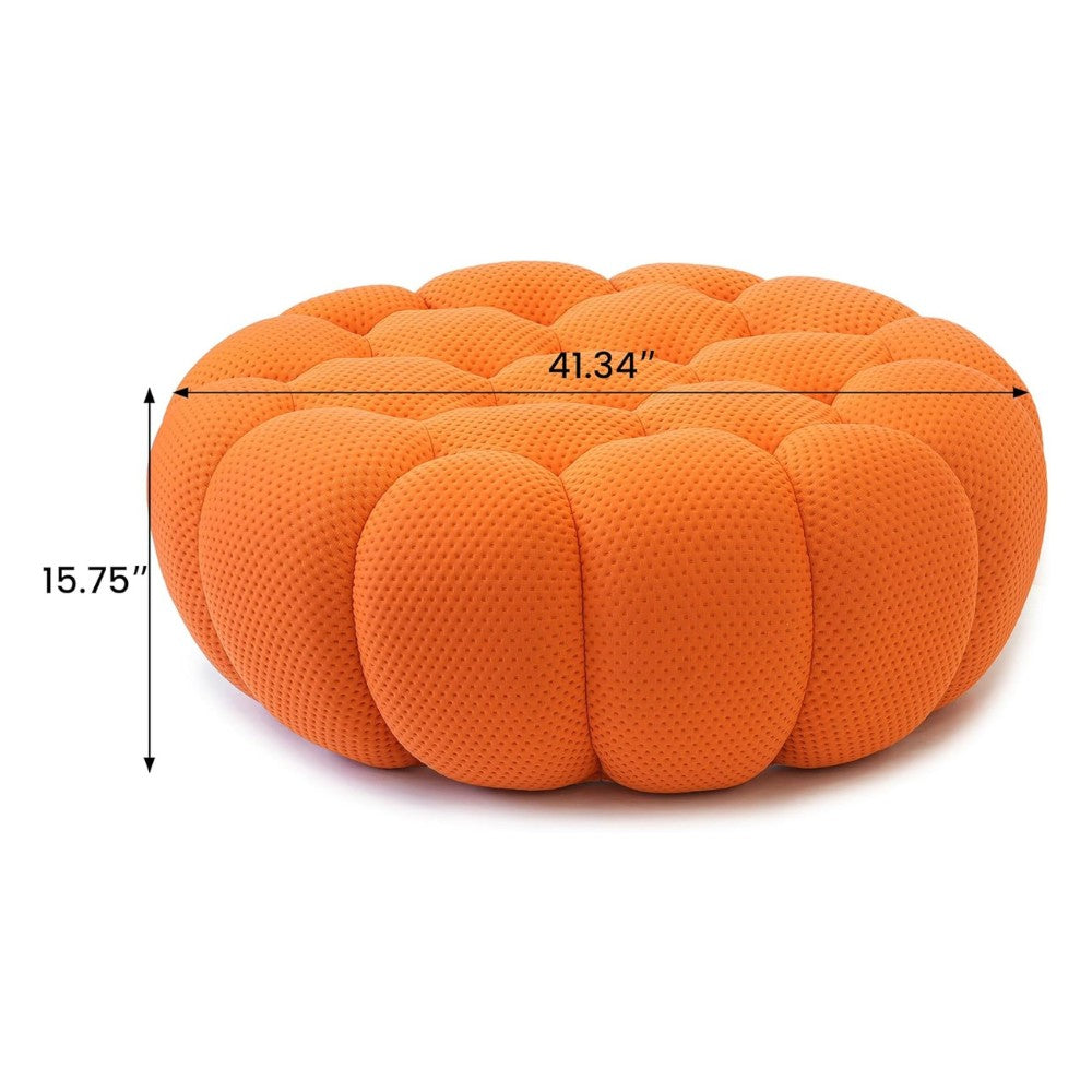 Mitsu Boucle Sofa (Orange)