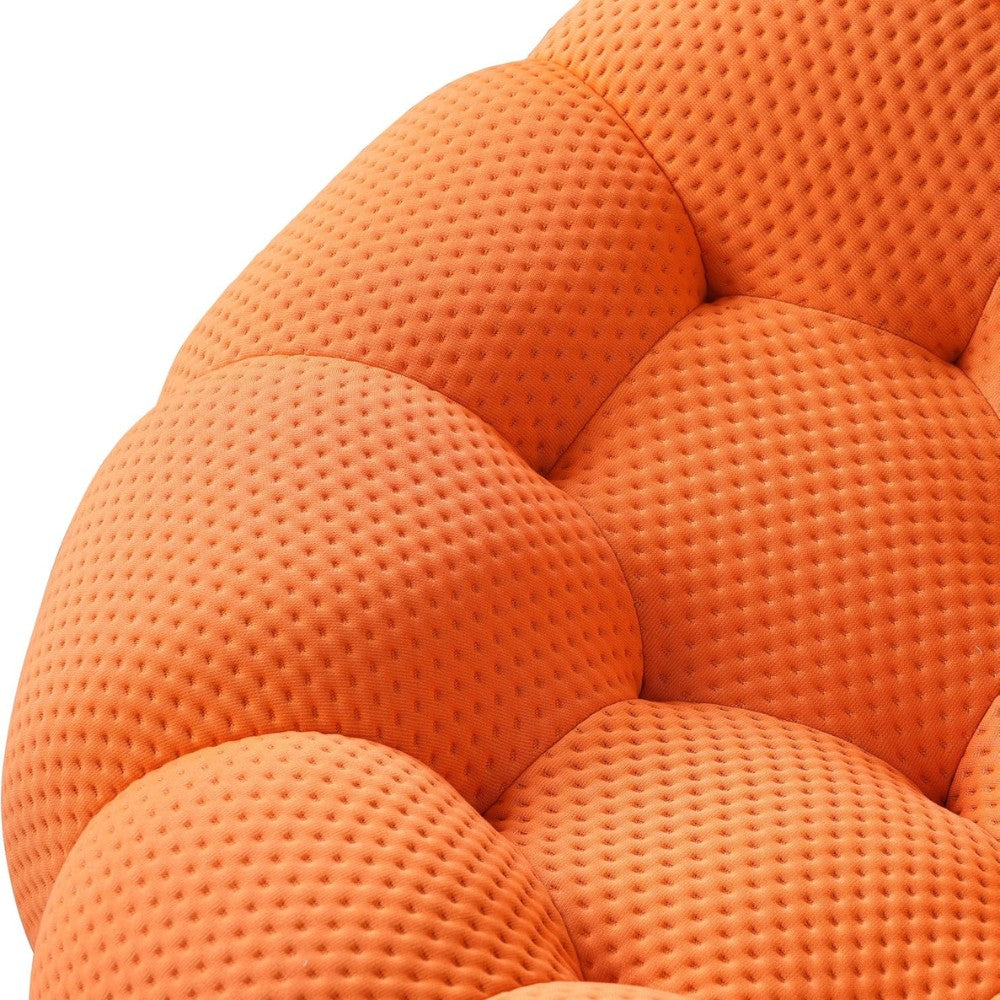 Mitsu Boucle Sofa (Orange)