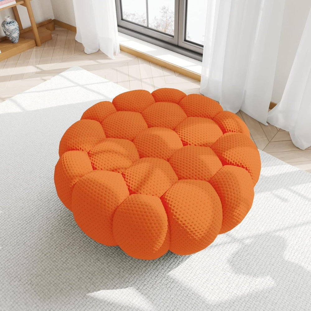 Mitsu Boucle Sofa (Orange)
