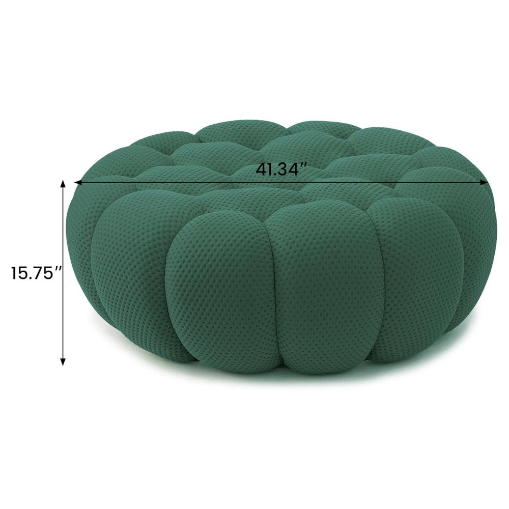 Mitsu Boucle Sofa (Dark Green)