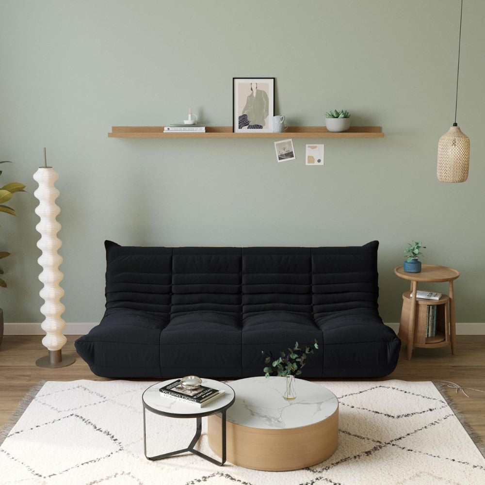 Muku Boucle Sofa Chair (Black)