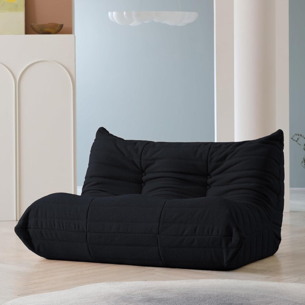 Muku Boucle Sofa Chair (Black)