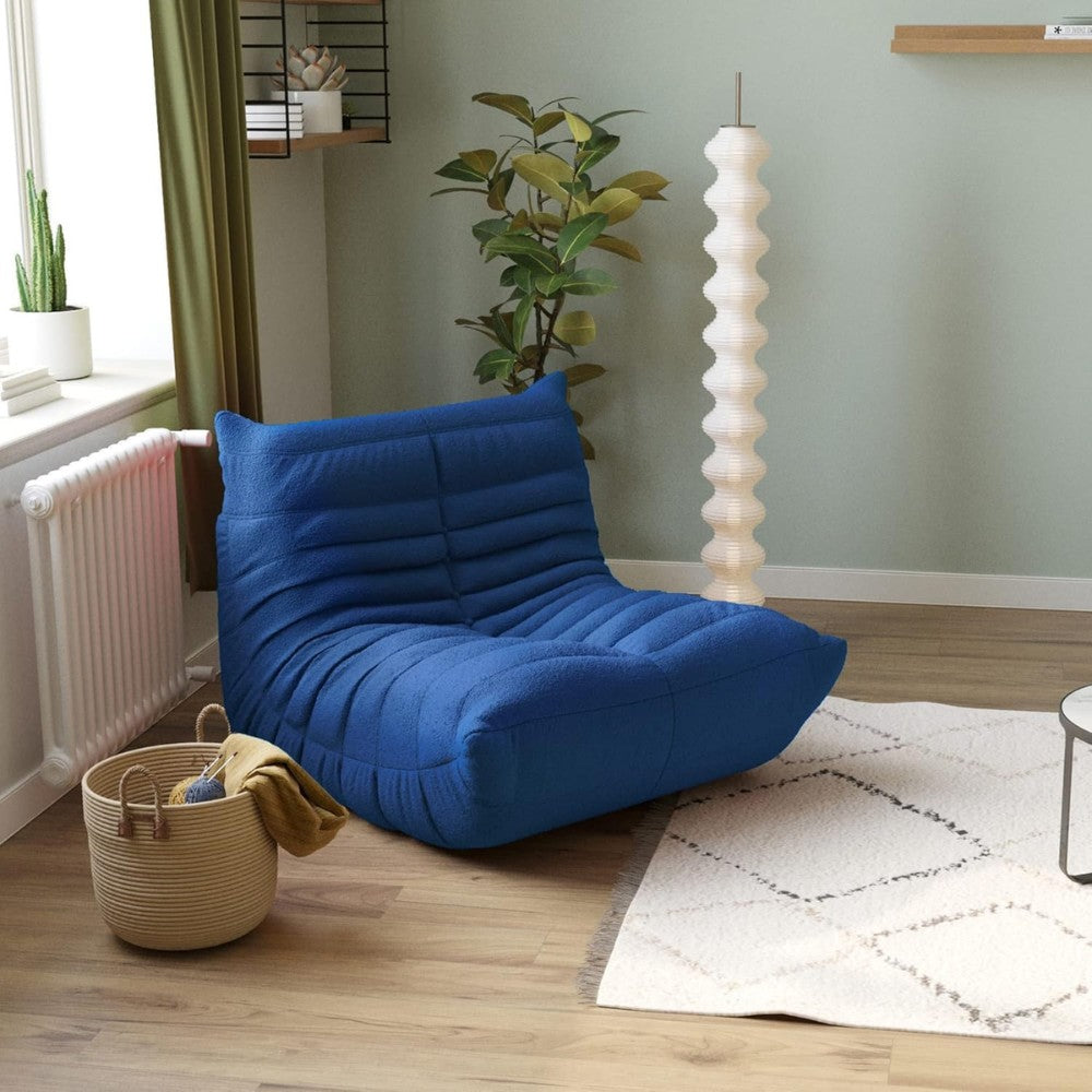 Muku Boucle Sofa Chair (Blue)