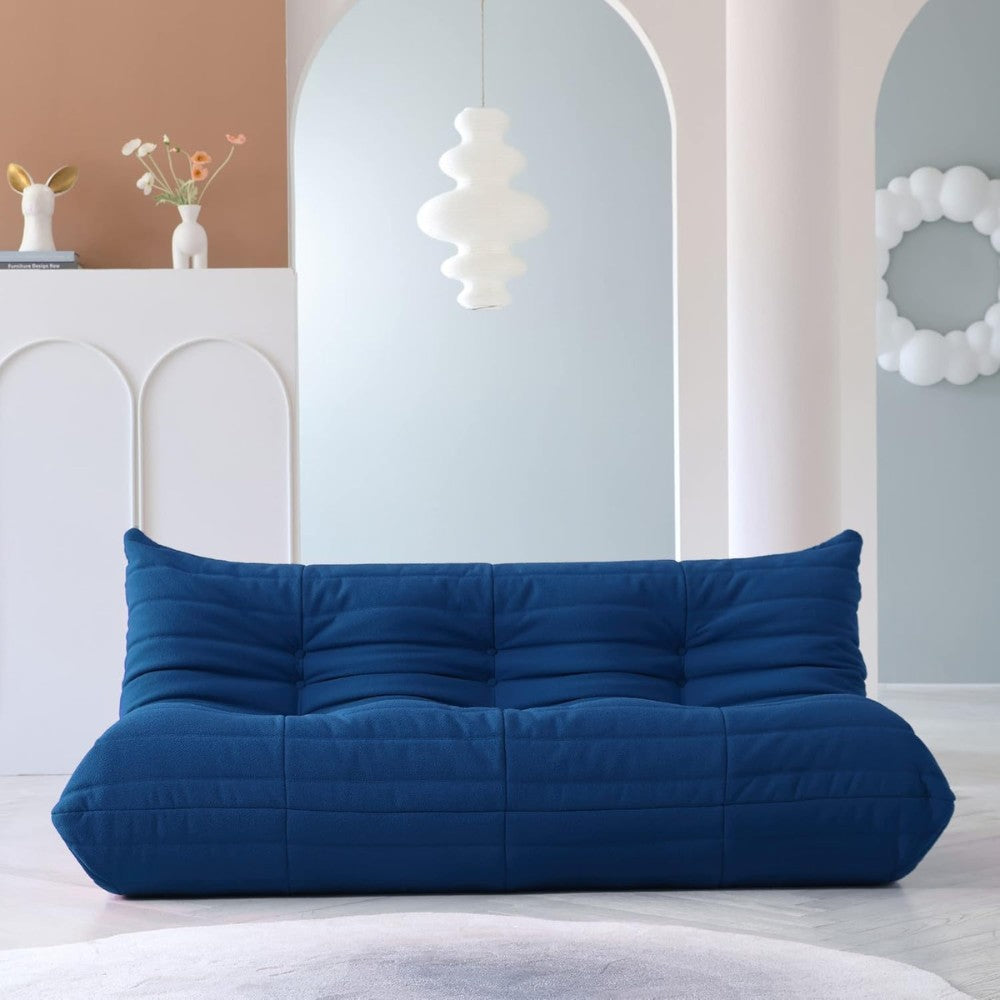 Muku Boucle Sofa Chair (Blue)