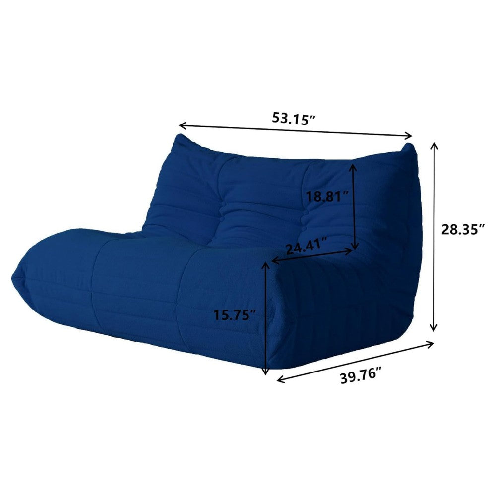 Muku Boucle Sofa Chair (Blue)