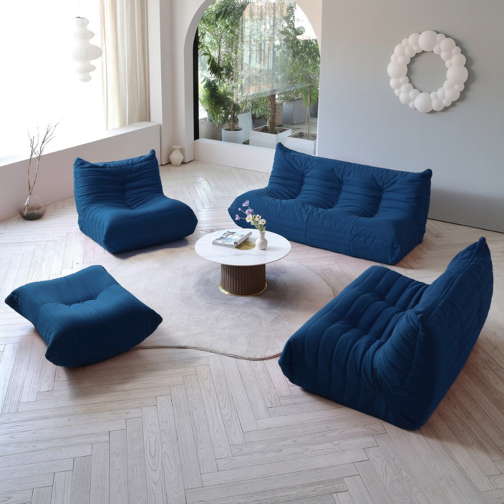 Muku Boucle Sofa Chair (Blue)