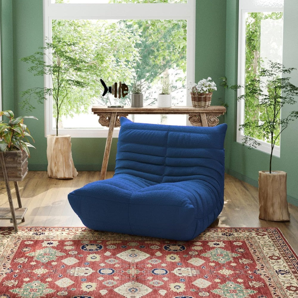 Muku Boucle Sofa Chair (Blue)