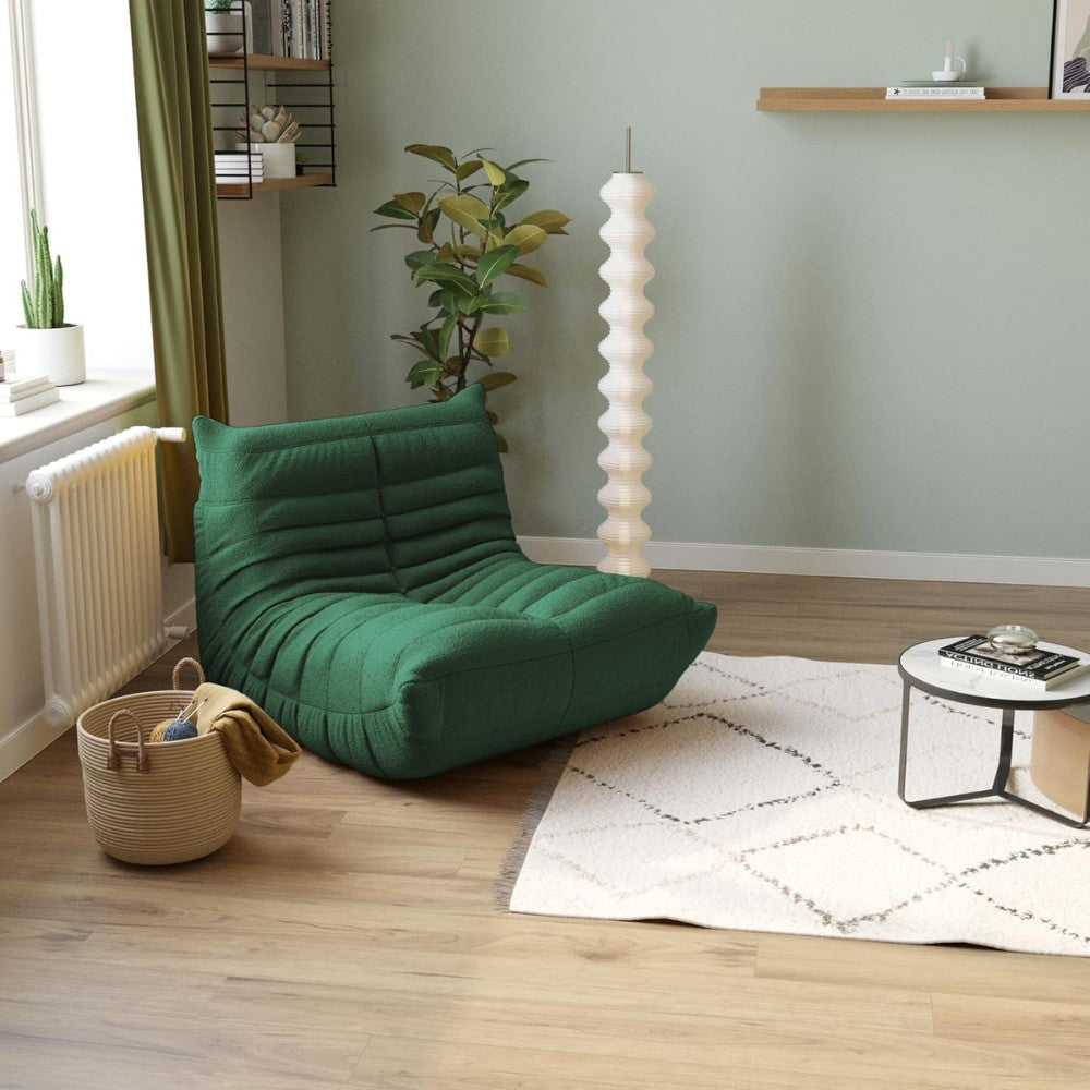 Muku Boucle Sofa Chair (Green)