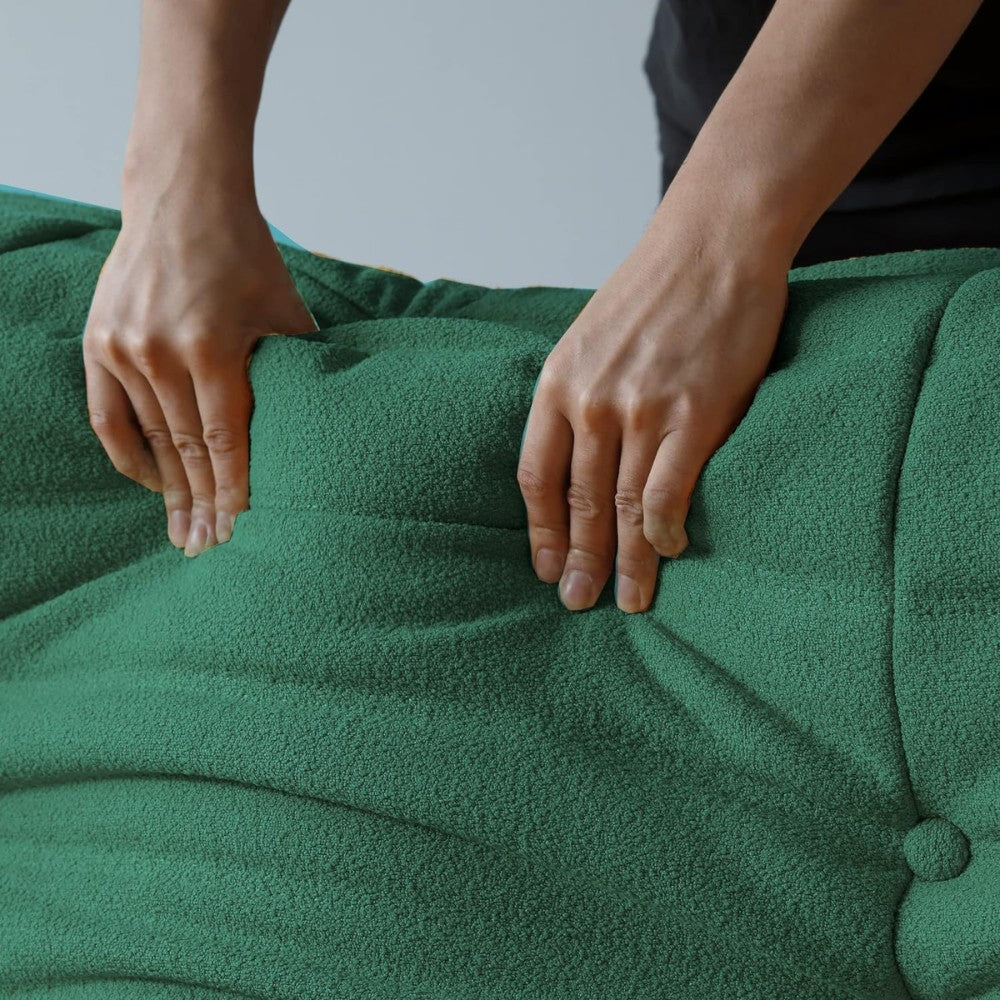 Muku Boucle Sofa Chair (Green)