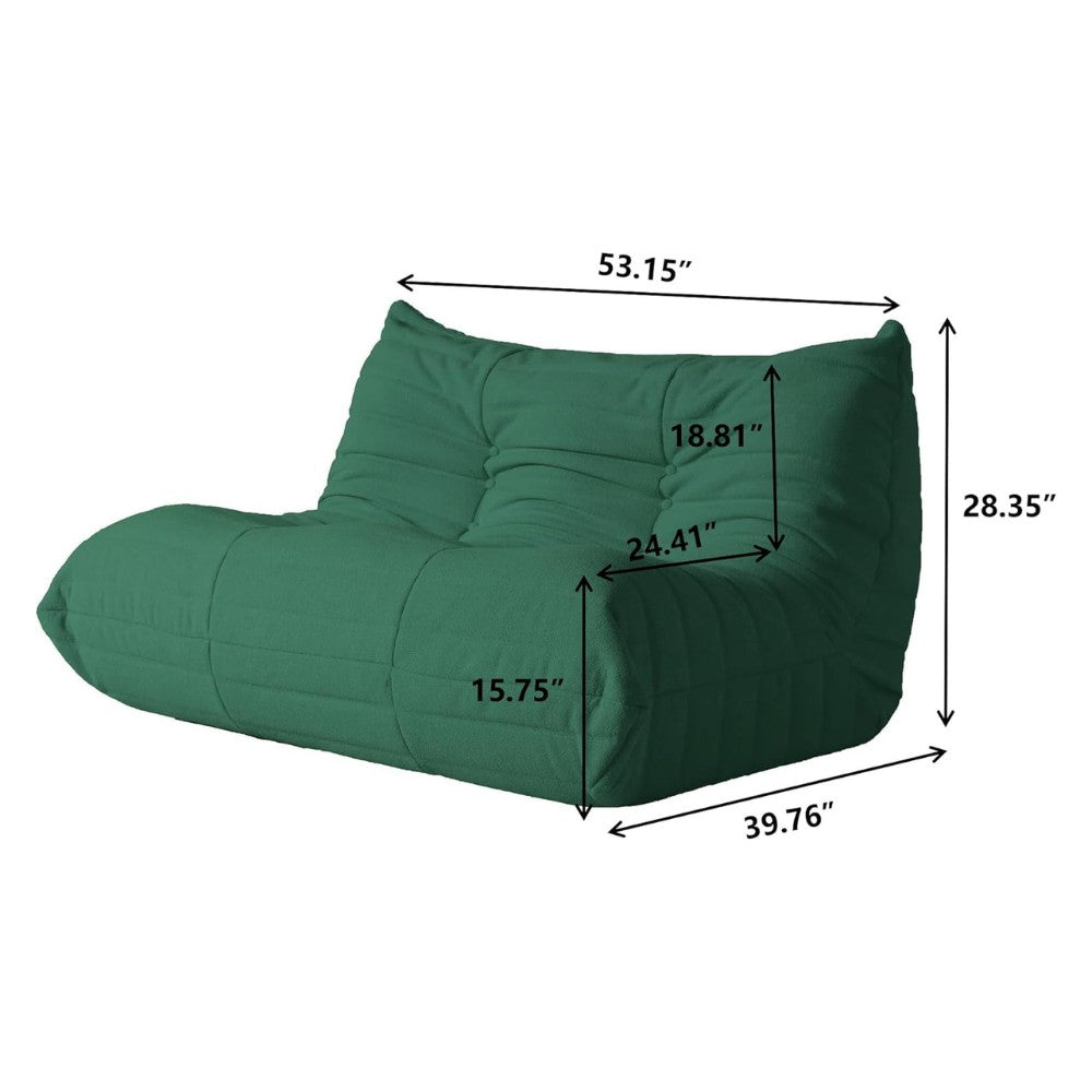 Muku Boucle Sofa Chair (Green)
