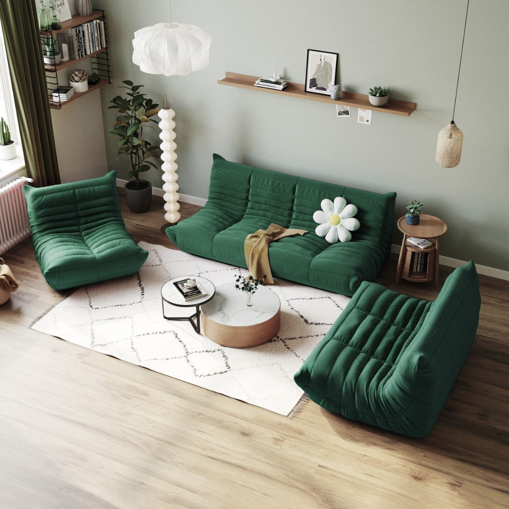 Muku Boucle Sofa Chair (Green)