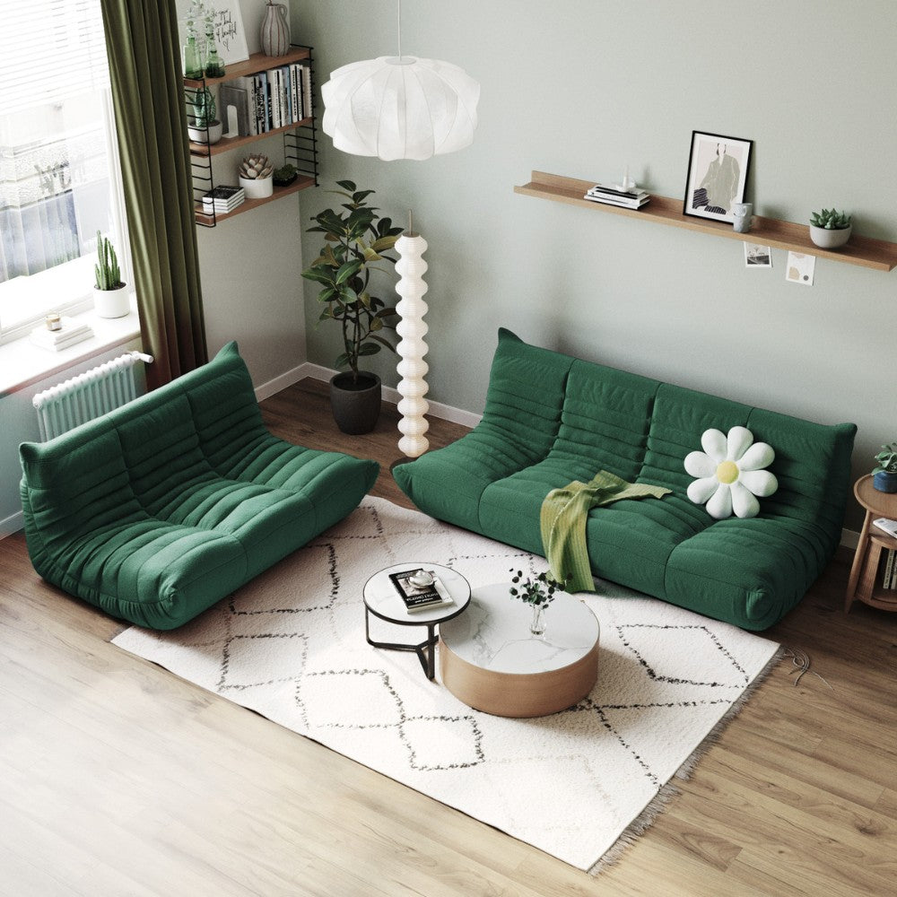 Muku Boucle Sofa Chair (Green)