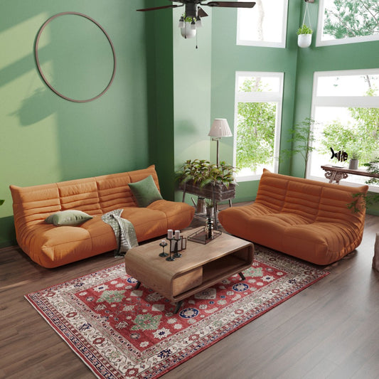 Muku Boucle Sofa Chair (Light Brown)