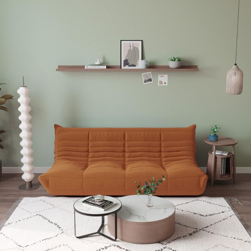 Muku Boucle Sofa Chair (Light Brown)