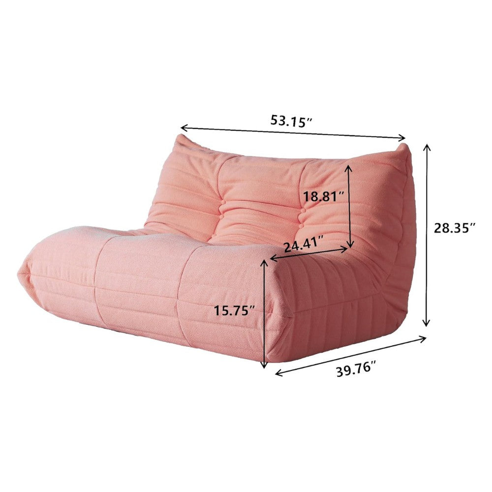 Muku Boucle Sofa Chair (Pink)