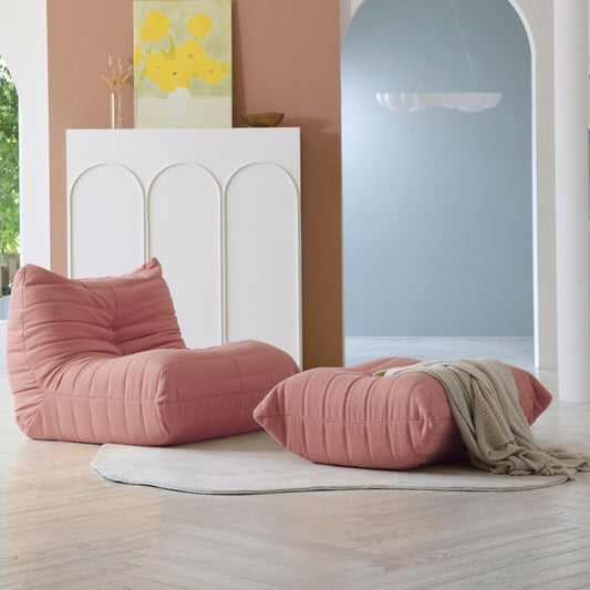 Muku Boucle Sofa Chair (Pink)