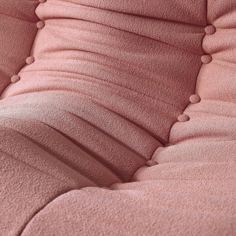 Muku Boucle Sofa Chair (Pink)