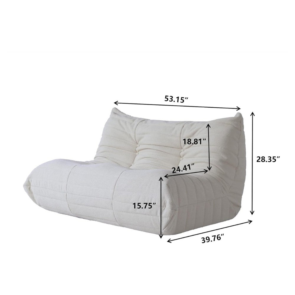 Muku Boucle Sofa Chair (White)