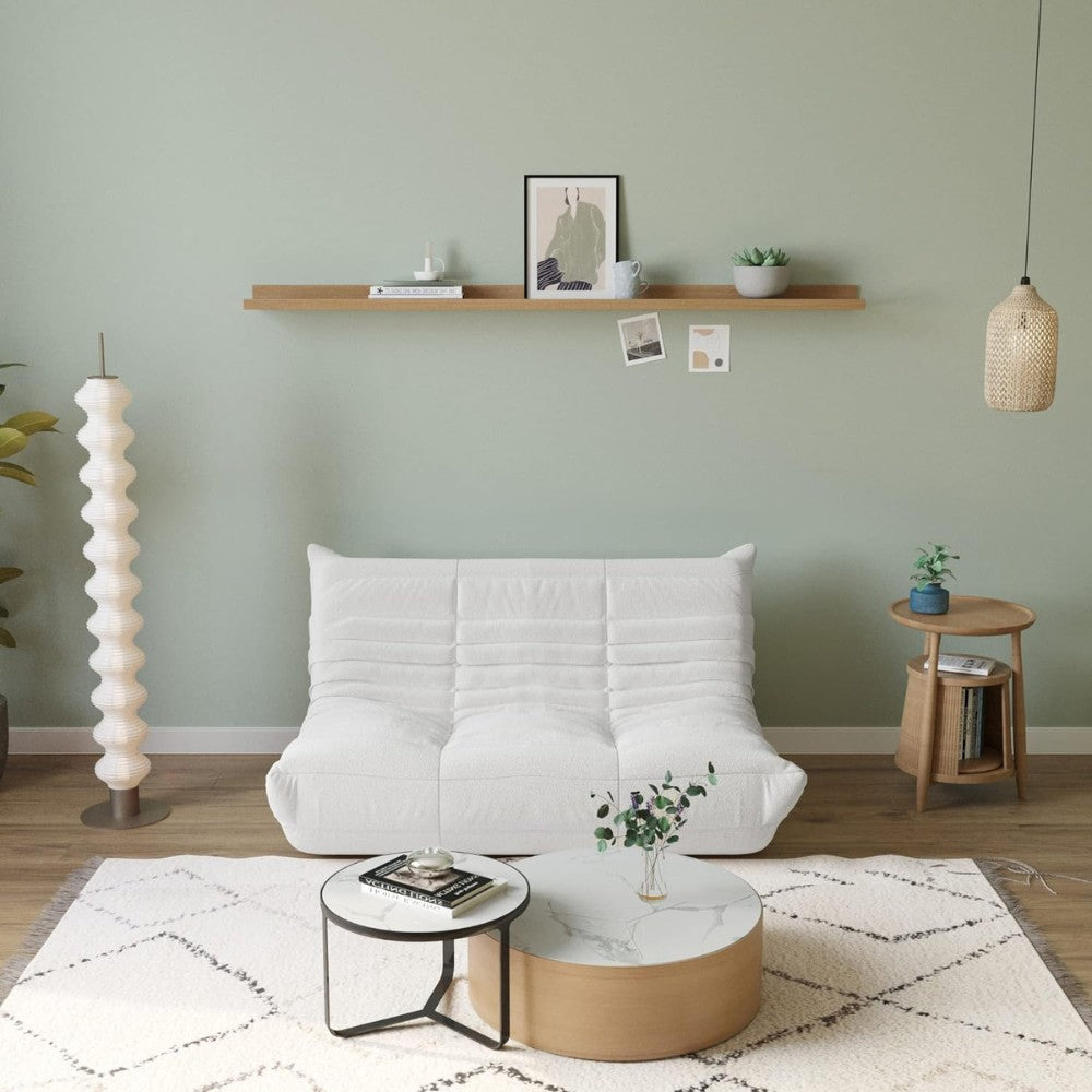 Muku Boucle Sofa Chair (White)