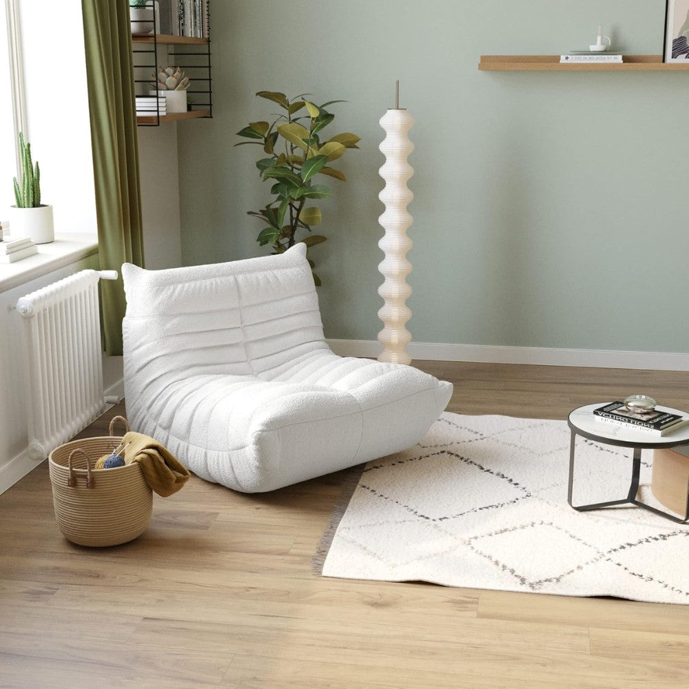 Muku Boucle Sofa Chair (White)