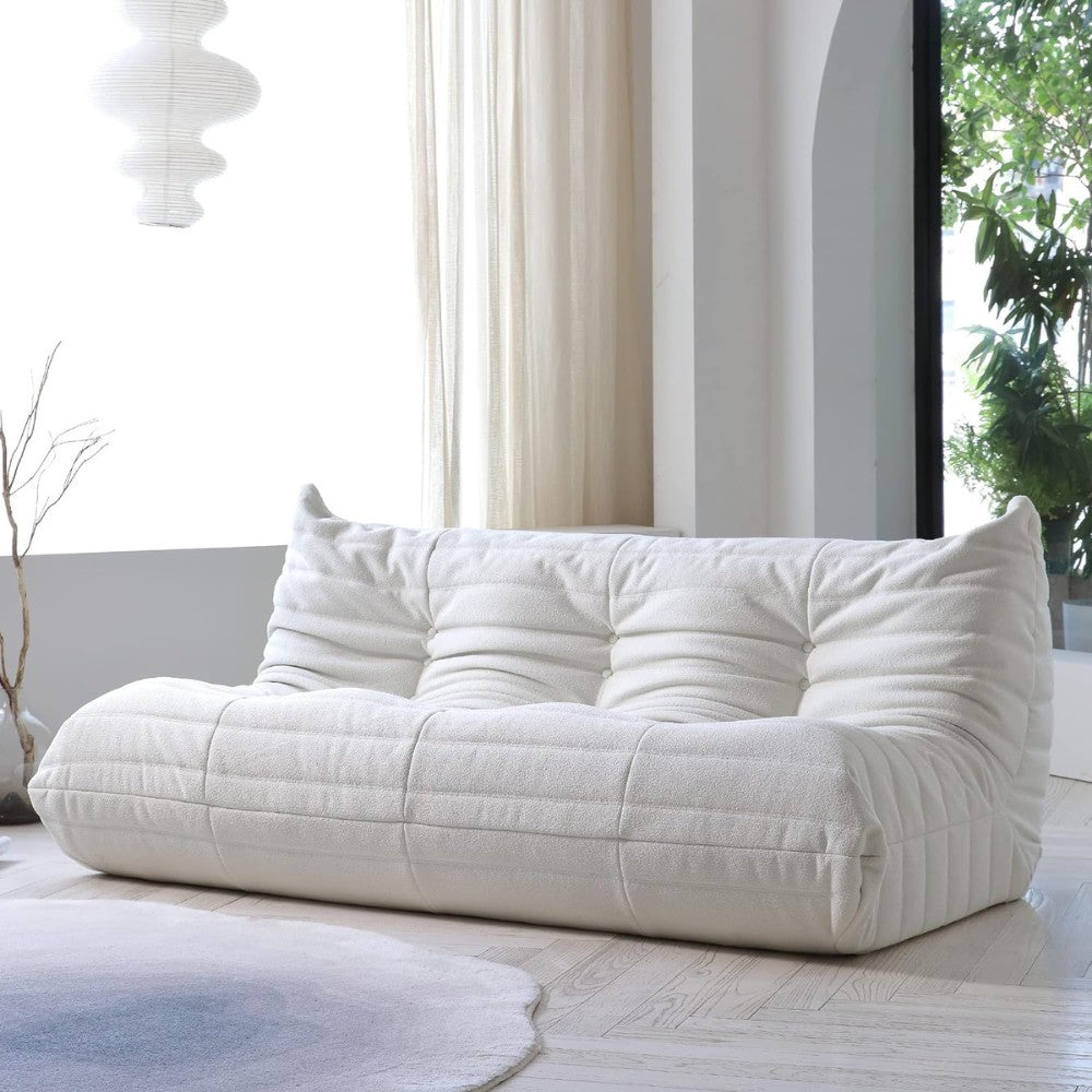 Muku Boucle Sofa Chair (White)