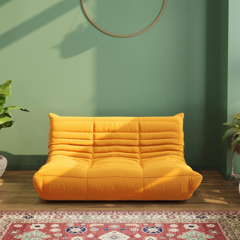 Muku Boucle Sofa Chair (Yellow)