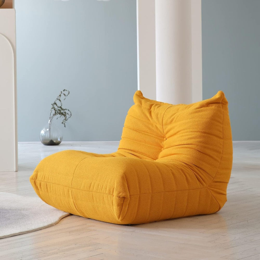 Muku Boucle Sofa Chair (Yellow)
