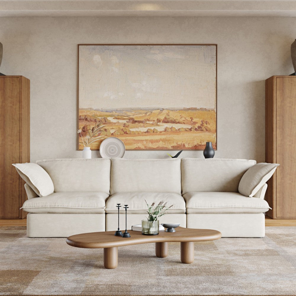 Sabi Modular Boucle Sofa (Beige)