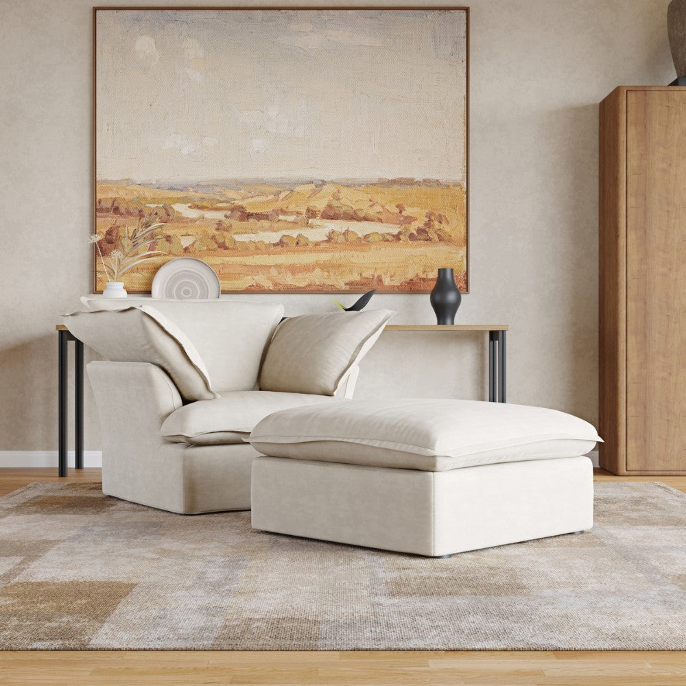Sabi Modular Boucle Sofa (Beige)