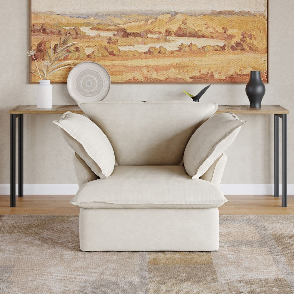 Sabi Modular Boucle Sofa (Beige)