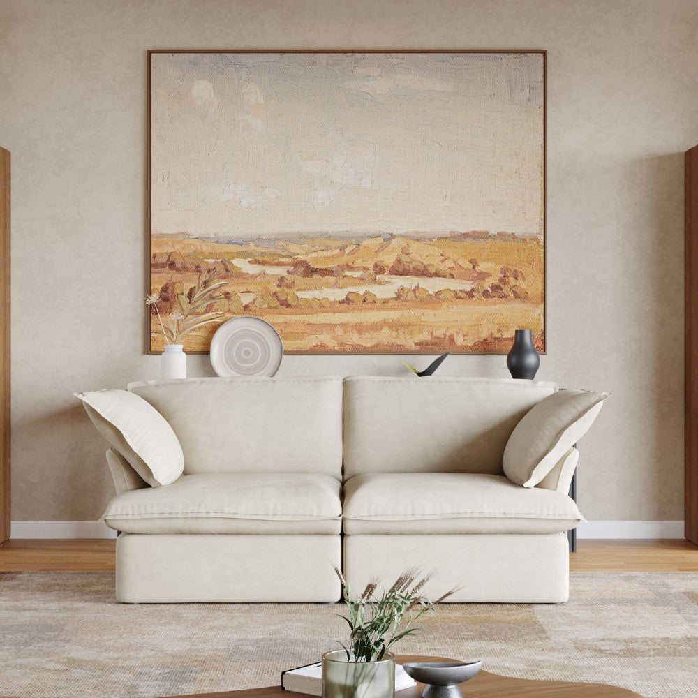 Sabi Modular Boucle Sofa (Beige)