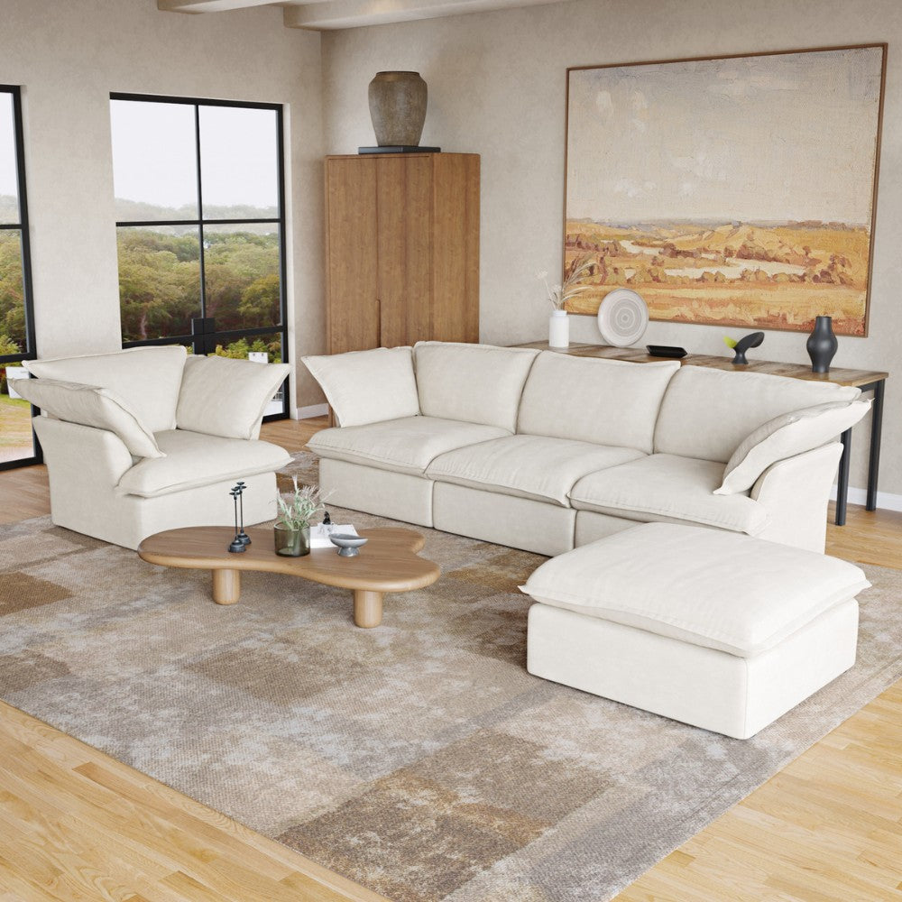 Sabi Modular Boucle Sofa (Beige)