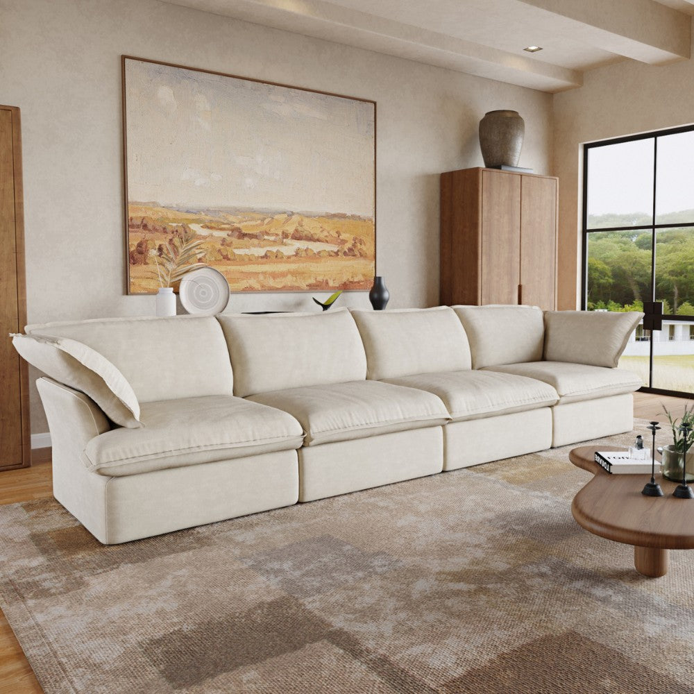 Sabi Modular Boucle Sofa (Beige)