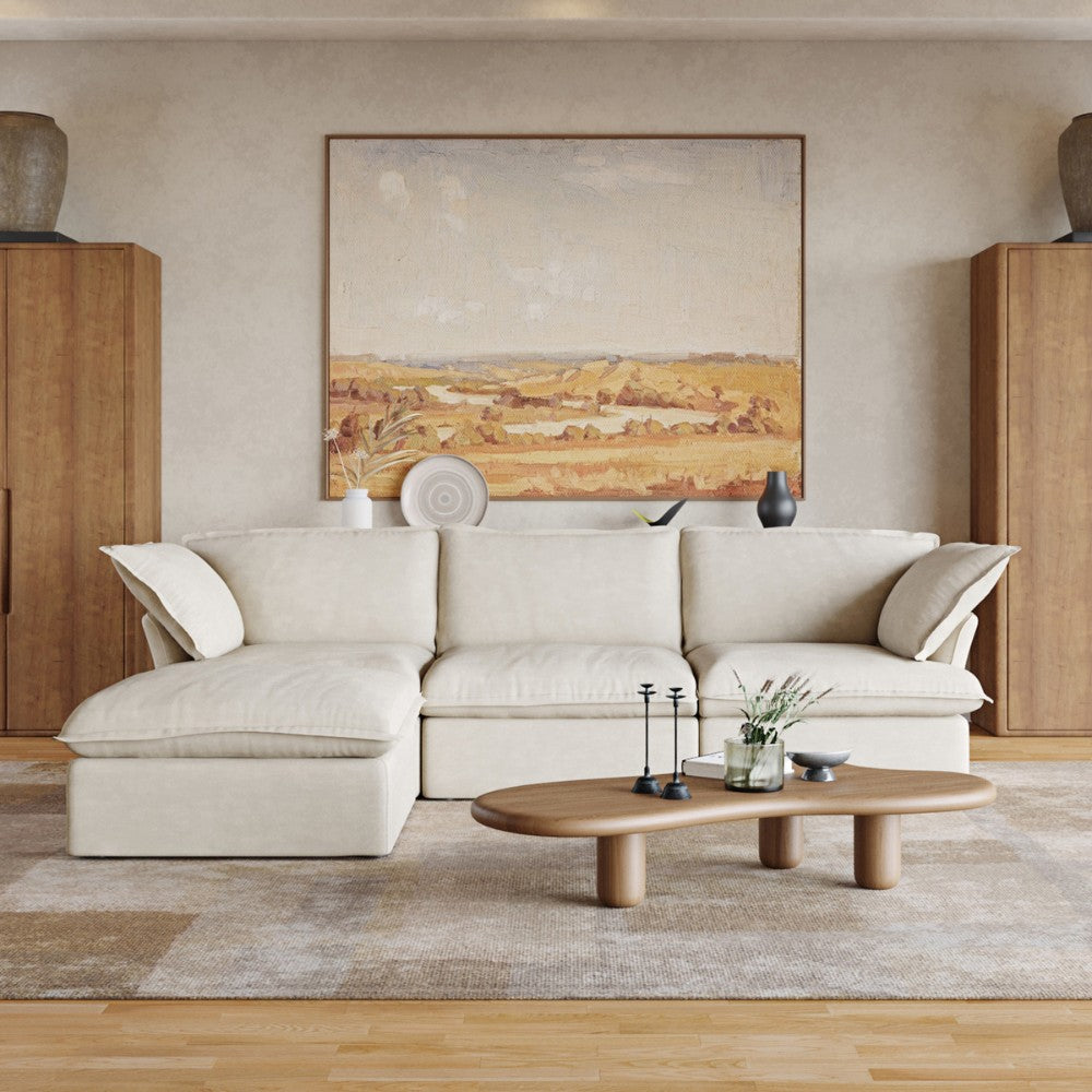 Sabi Modular Boucle Sofa (Beige)
