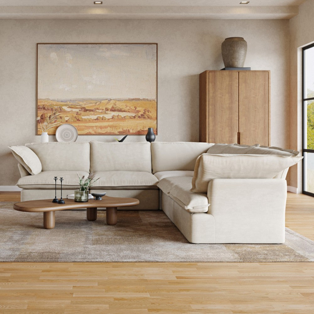 Sabi Modular Boucle Sofa (Beige)