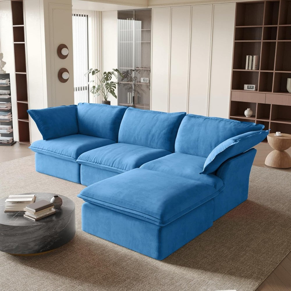 Sabi Modular Boucle Sofa (Blue)
