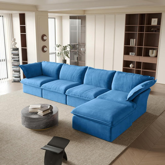 Sabi Modular Boucle Sofa (Blue)