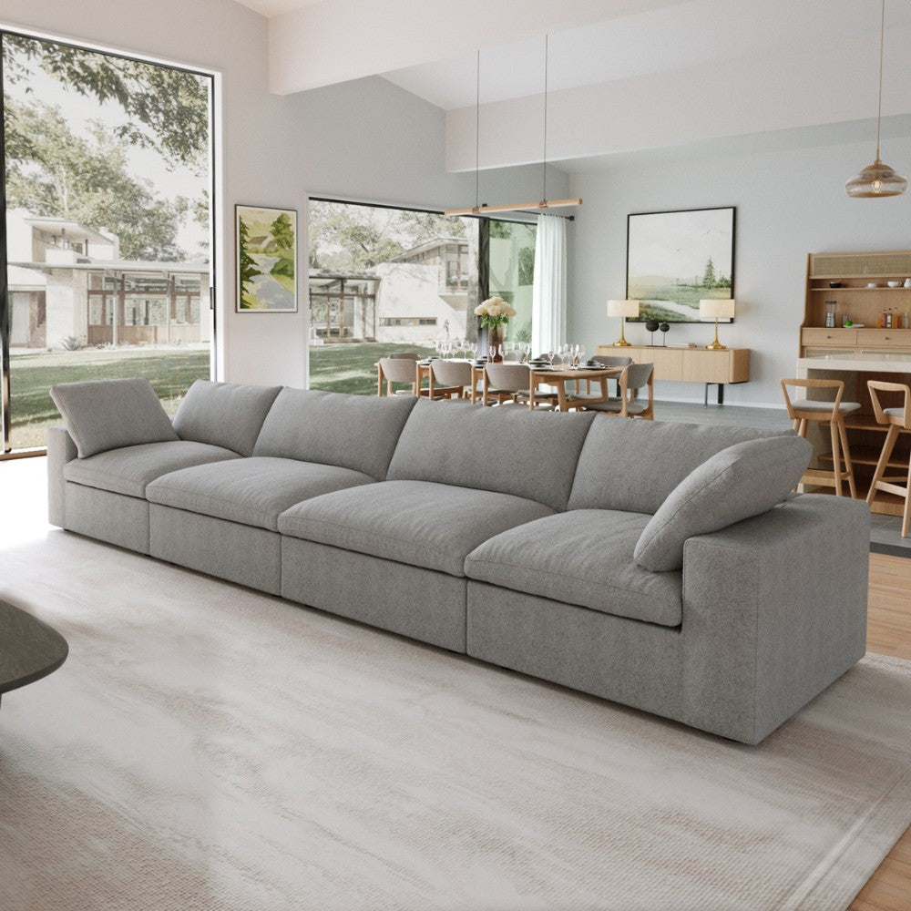 Solace Modular Boucle Sofa (Grey)
