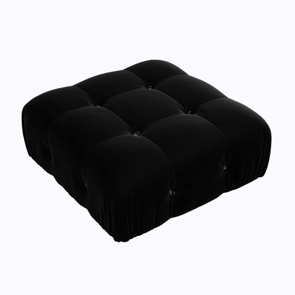 Takumi Velvet Modular Sofa (Black)